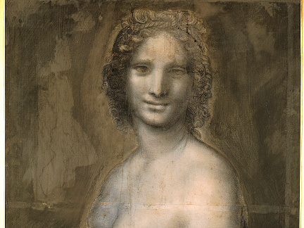 Scholars believe this drawing was likely made by Leonardo da Vinci. It was originally credited to one of his students.