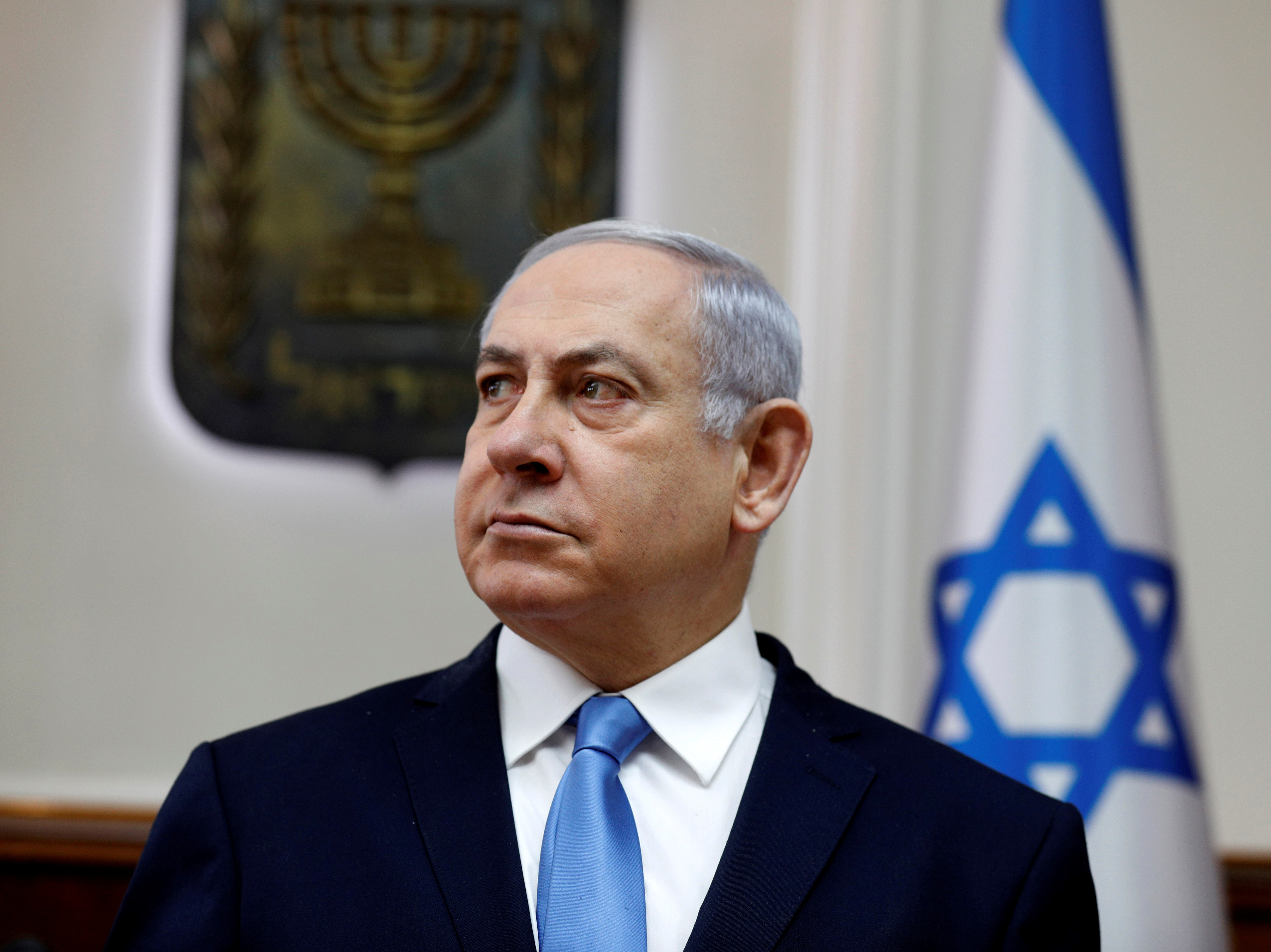 Israeli Prime Minister Benjamin Netanyahu said Arab citizens have equal rights under the law but that Israel is the nation-state of the Jewish people — and only them. Soon after, Israeli President Reuven Rivlin said Israel &quot;has complete equality of rights for all its citizens.&quot; (Pool via Reuters)