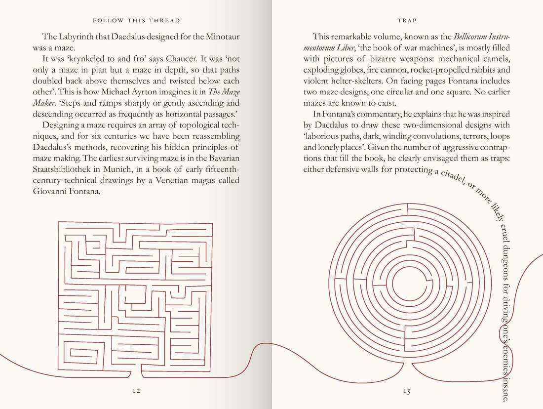 A page from Follow This Thread by Henry Eliot