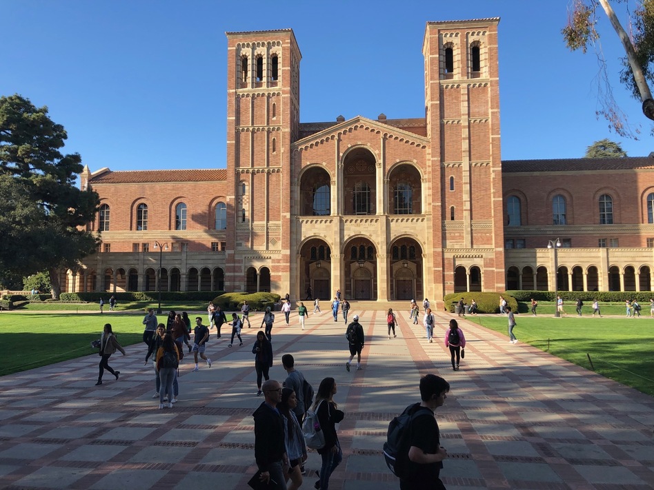 Students at UCLA and elsewhere are not surprised at the admissions cheating scandal rocking the higher education world. They are more frustrated, and cynical. UCLA was one of the schools caught up in the scam. (Megan Schellong/NPR)