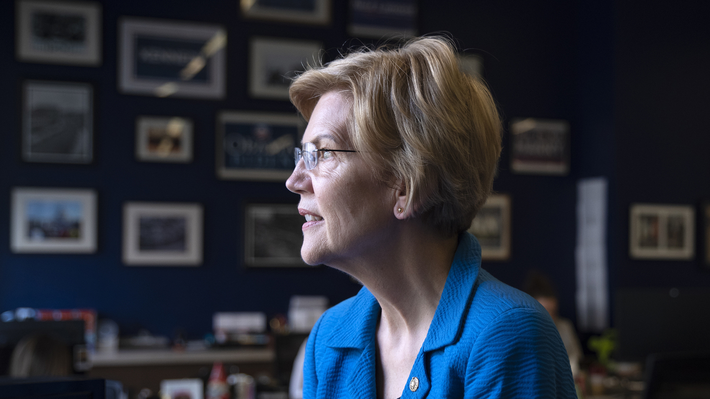 Sen. Elizabeth Warren Takes Longtime Fight For A 'Level Playing Field' To 2020 Race