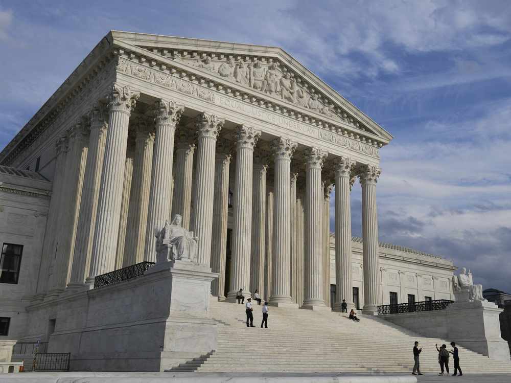 The U.S. Supreme Court in Washington where the justices ruled that the government can detain certain immigrants without bond hearings. (AP)
