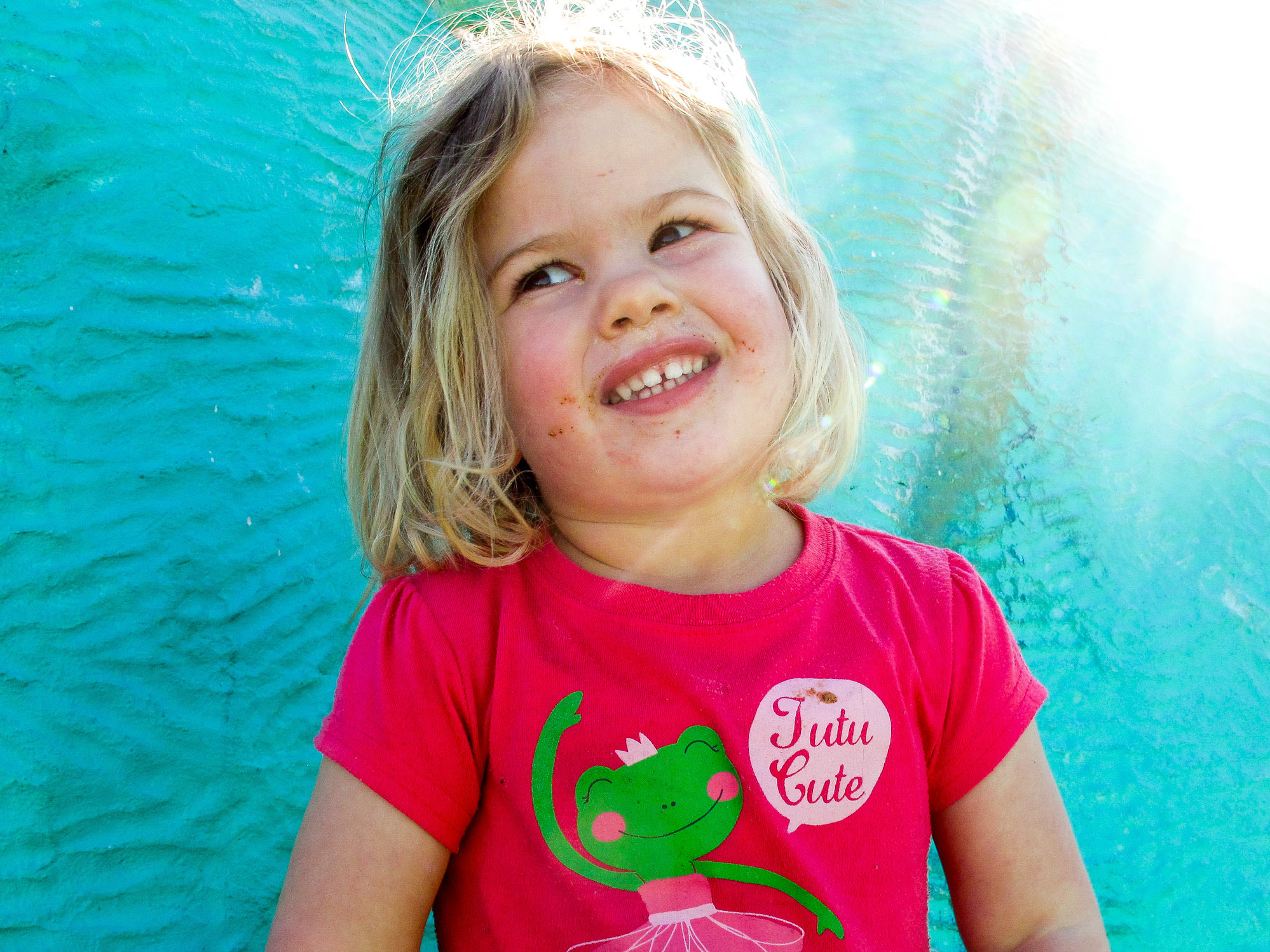 The author's daughter, Rosy. (NPR)