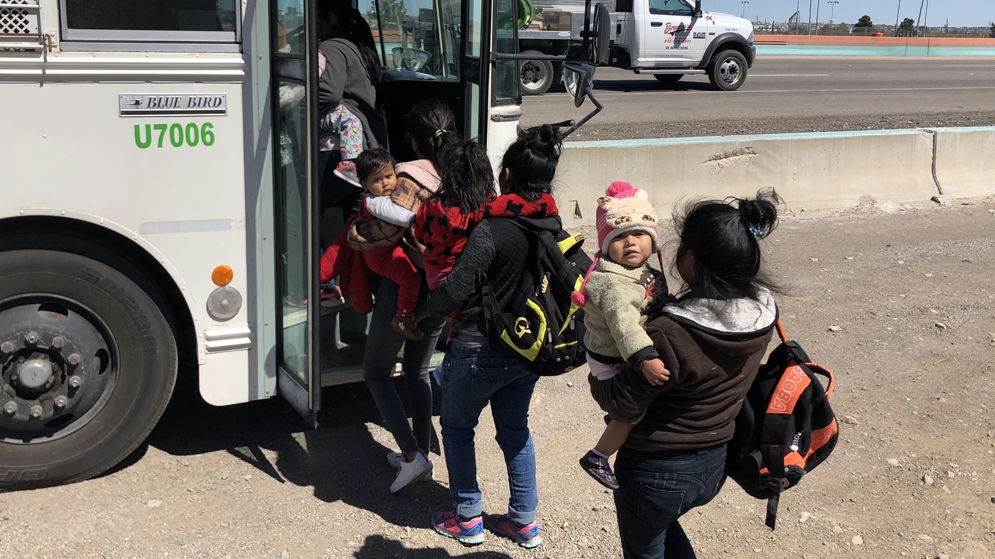 Migrants Crossing Near El Paso Strain Border Patrol Capacity : NPR