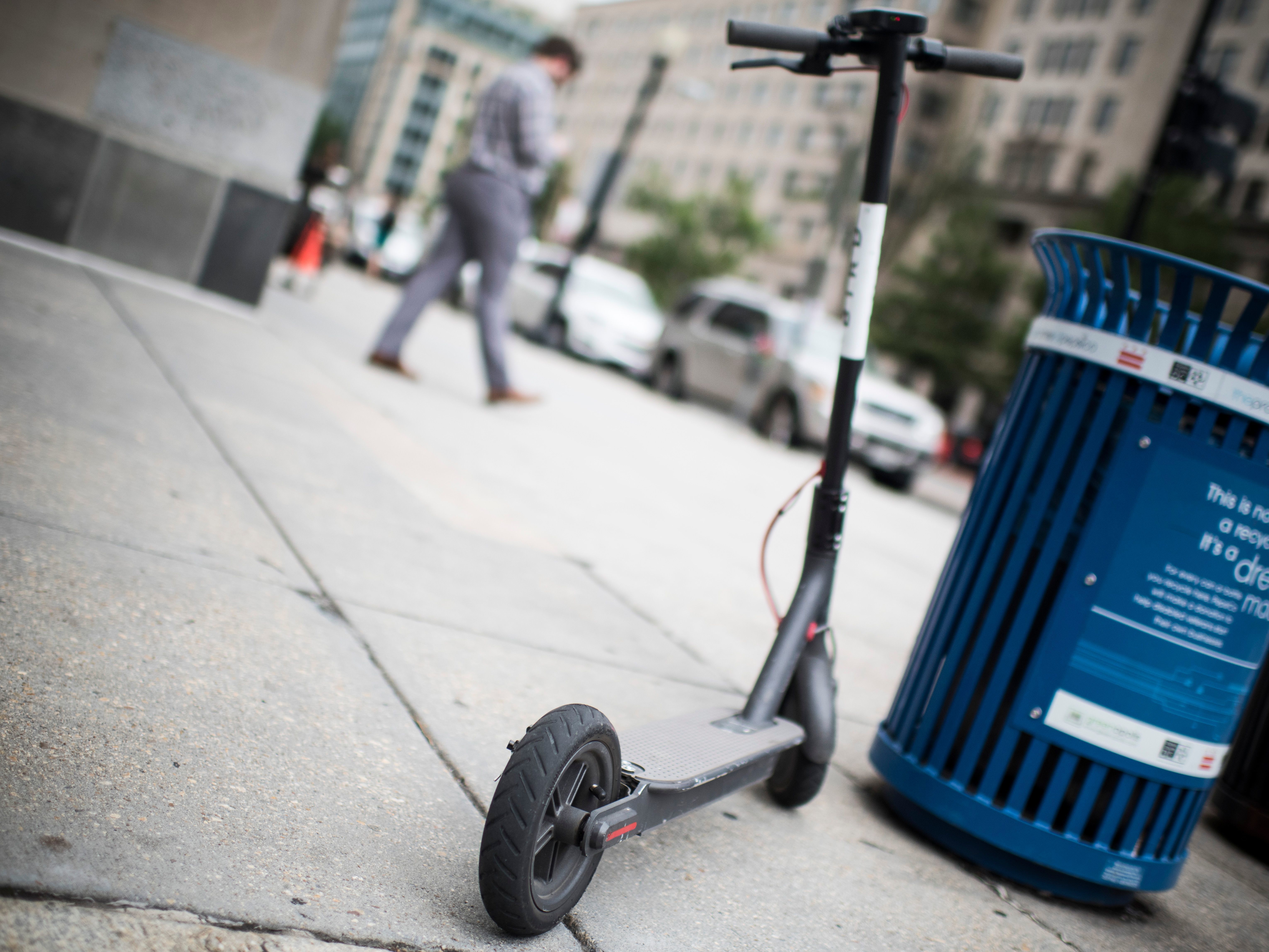 As Electric Scooters Proliferate, So Do Minor Injuries And Blocked