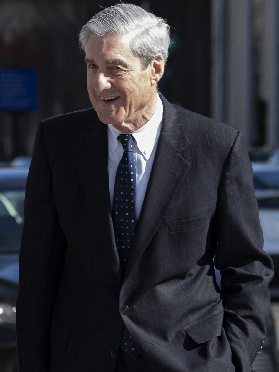 Special counsel Robert Mueller after attending church on March 24, 2019, in Washington, D.C. (Tasos Katopodis/Getty Images)
