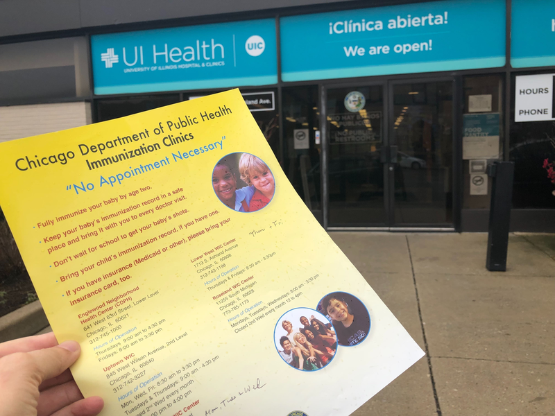 Schools Across The Chicago Region Enroll Kids Without Measles Vaccination Npr