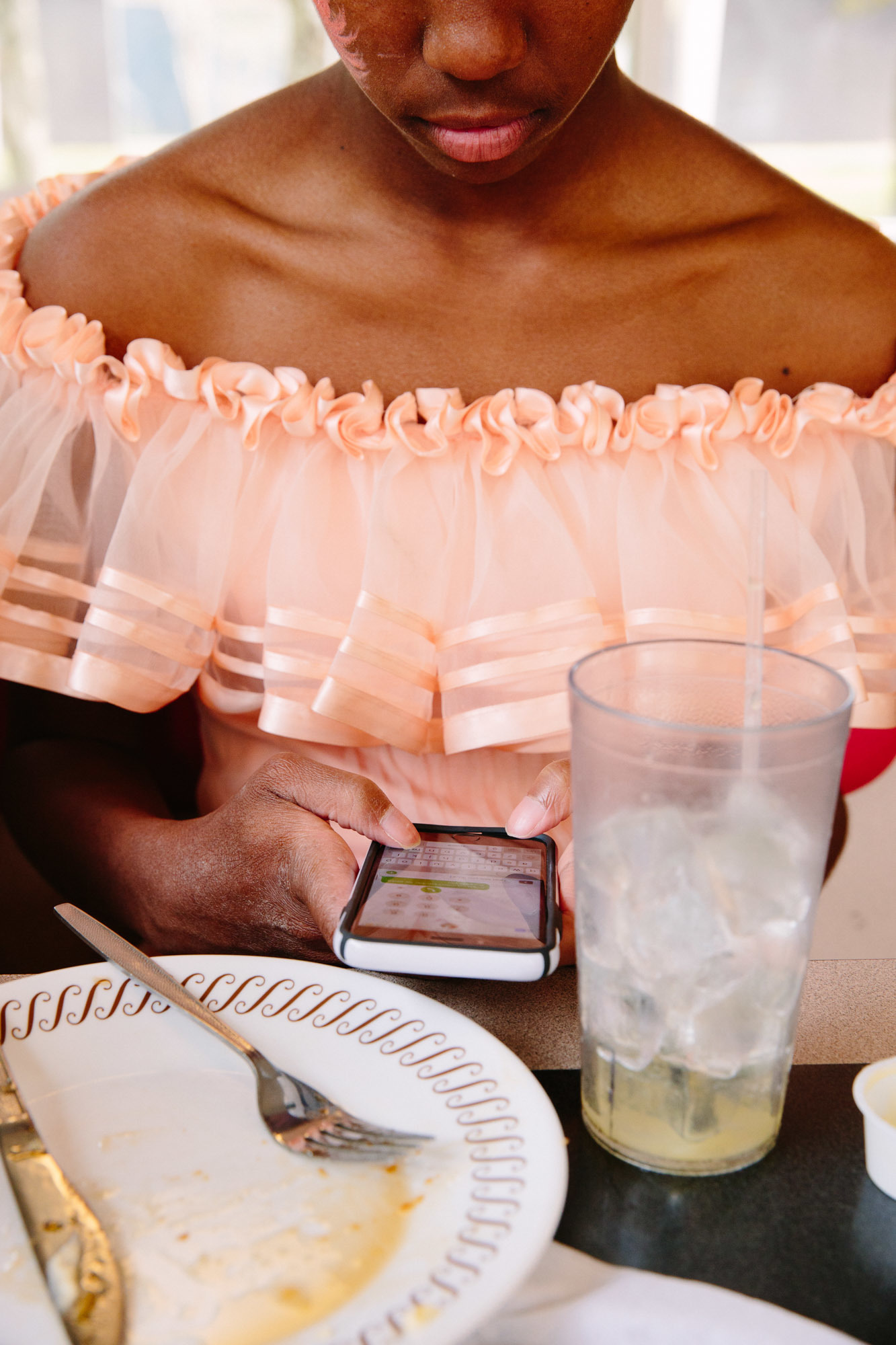 The Dress Hasn't Changed, But The Girls Have 5 Jayuanna Harris at Waffle House after an appearance. The girls can often be found hanging out together outside of the formal Trail setting.