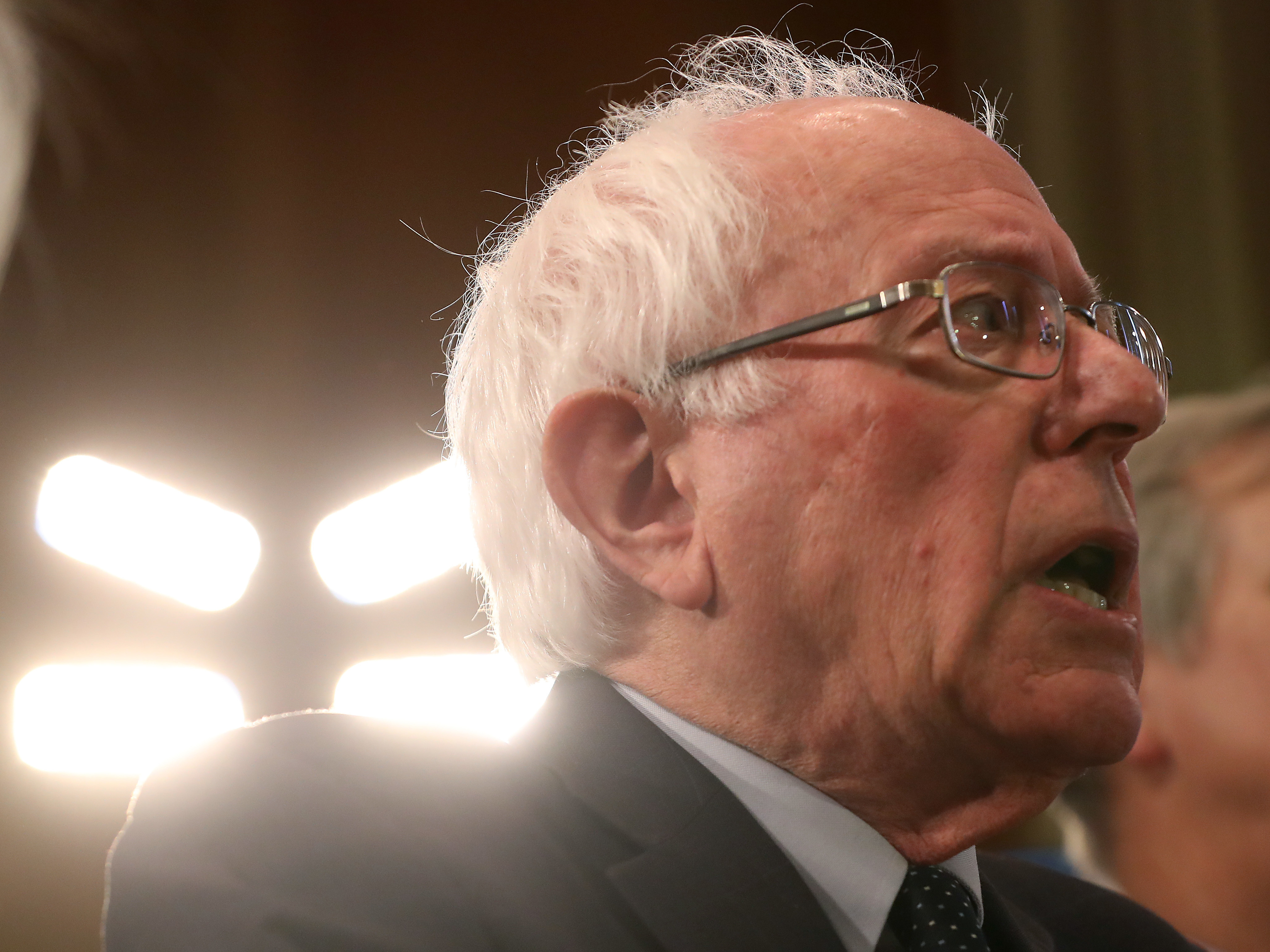 Sen. Bernie Sanders of Vermont says he is set to release his tax returns Monday. For the first time in his career, it's been revealed that Sanders is now, in fact, a millionaire. (Getty Images)