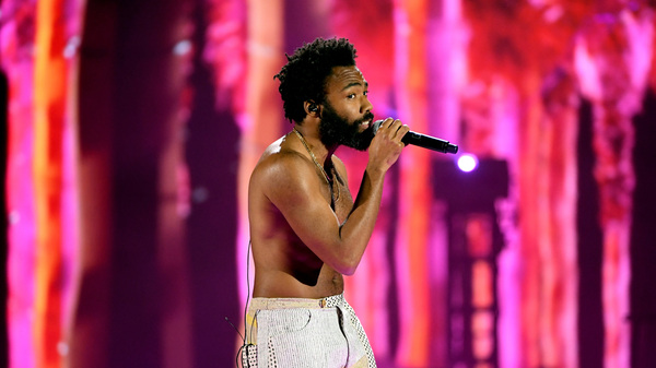Donald Glover performing as Childish Gambino in 2018. Guava Island, a new film featuring Glover and Rihanna, premiered at Coachella, where Childish Gambino headlined on Friday.