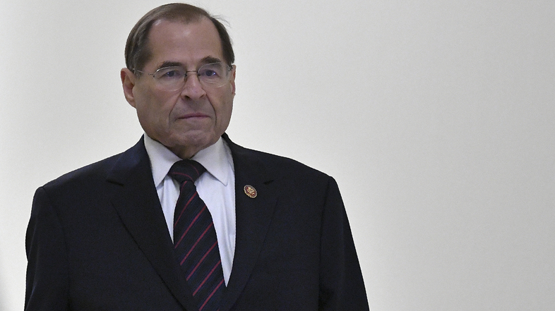 House Judiciary Committee Chairman Jerry Nadler has said, "This committee requires the full report and the underlying materials because it is our job — not the attorney general's — to determine whether or not President Trump has abused his office." (Mandel Ngan/AFP/Getty Images)