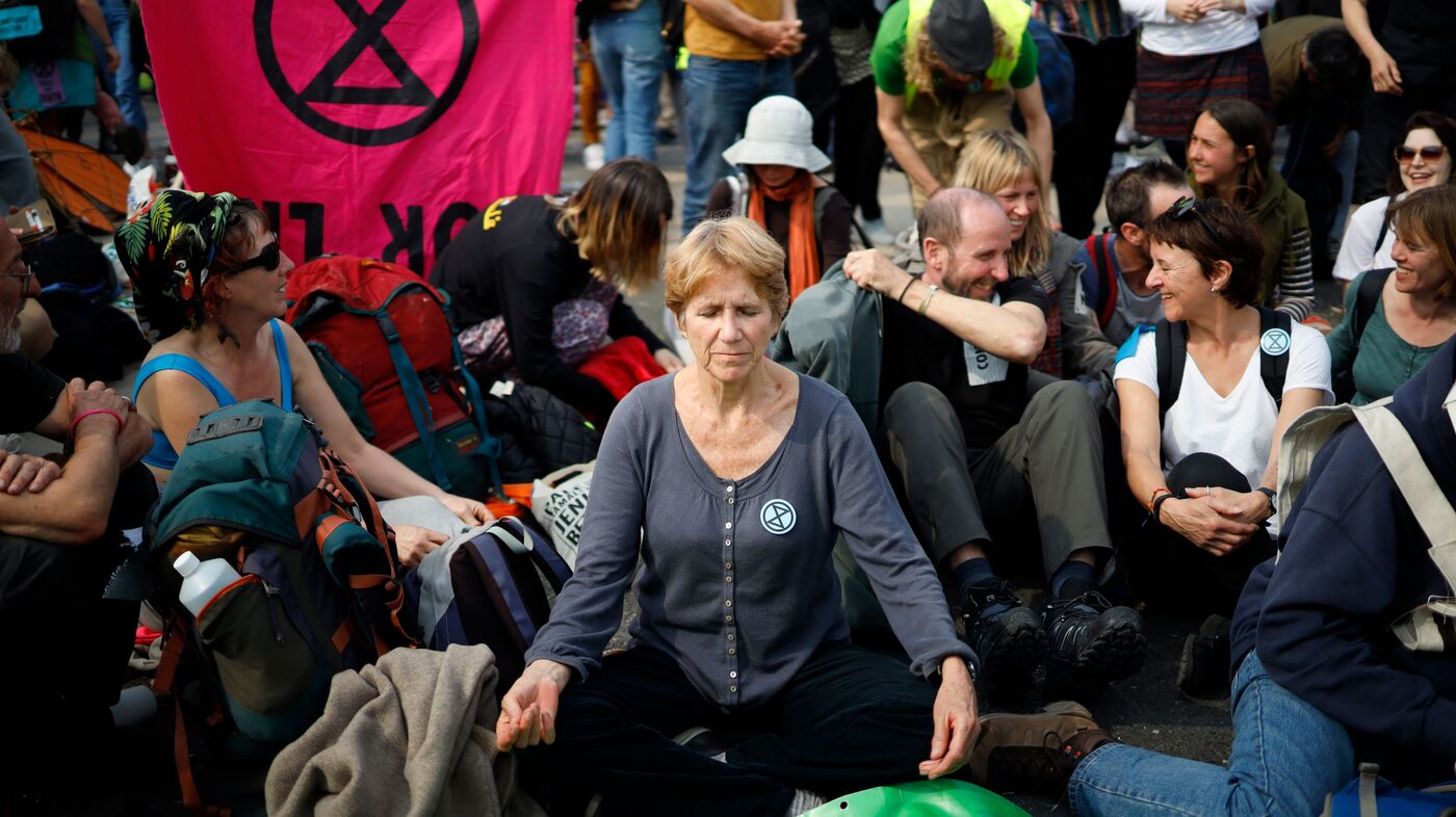 Protests Calling For Climate Action Disrupt London For Third Day
