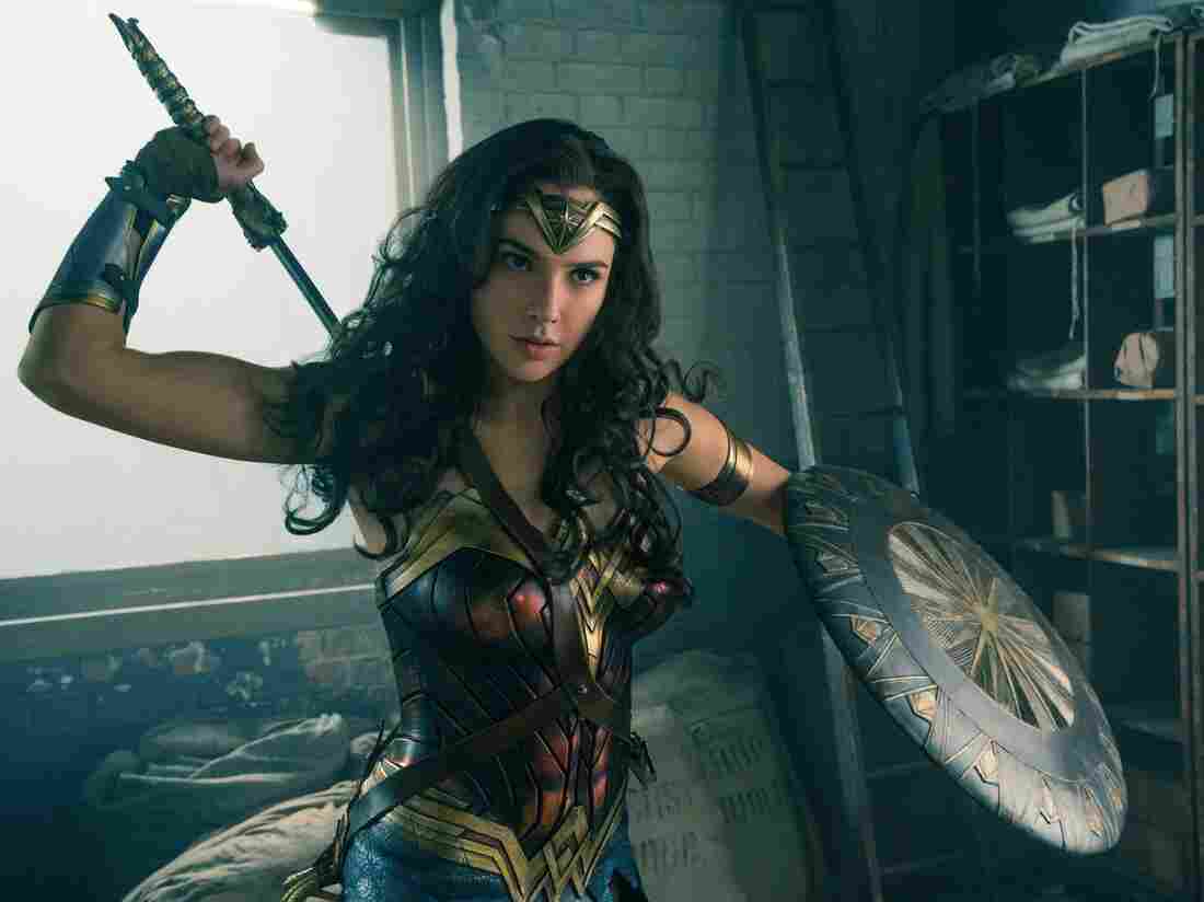 Gal Gadot in "Wonder Woman" 2017 movie