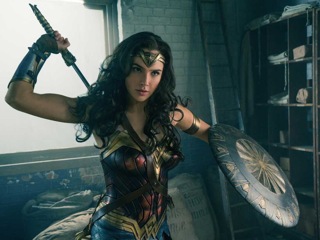 Gal Gadot in "Wonder Woman" 2017 movie