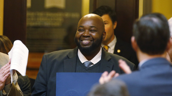 Rodney Robinson is the 2019 National Teacher of the Year. He teaches in a juvenile detention center in Richmond, Va.