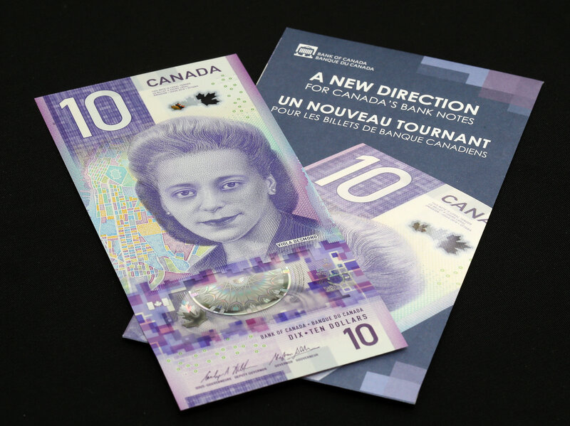 New Canadian 10 Bill Wins International Bank Note Award Npr New Canadian 10 Bill Wins International Bank Note Award Npr