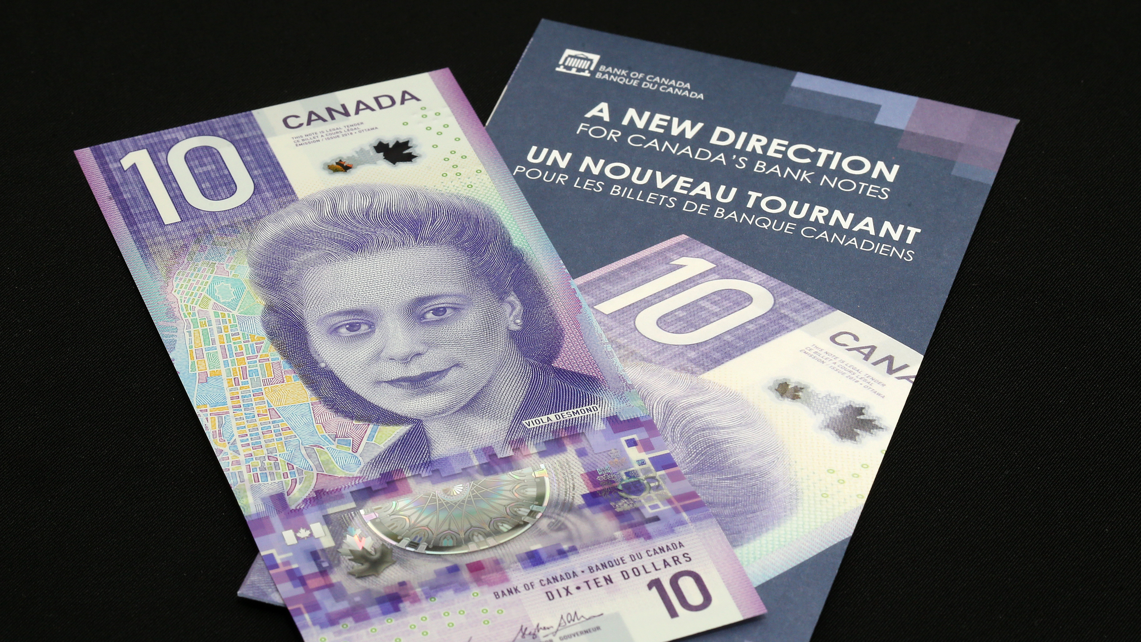 New Canadian $10 Bill Wins International Bank Note Award : NPR