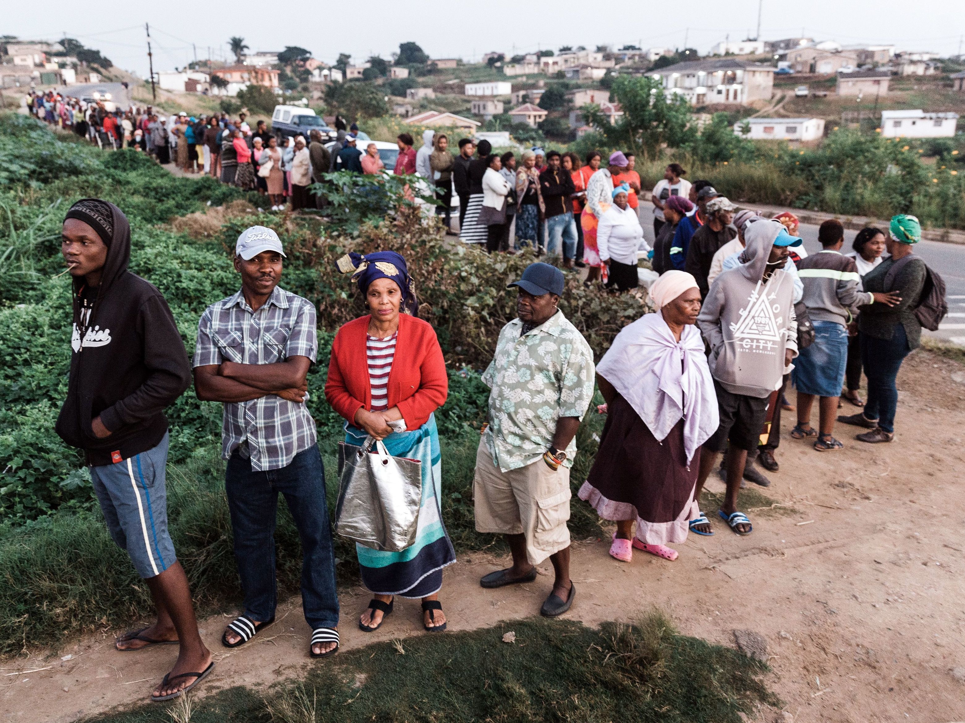 South Africans Vote As Mandela's Governing Party Strives To Retain Power