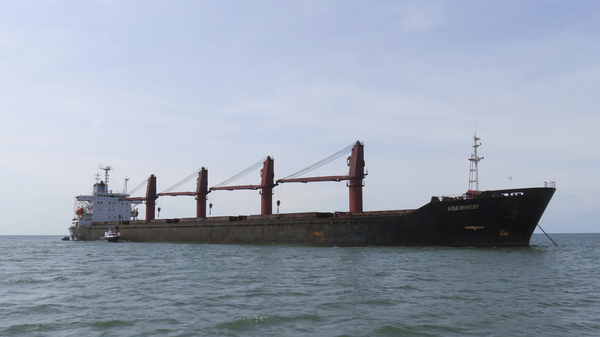 The Trump administration says it has seized a North Korean cargo ship, the Wise Honest, that U.S. officials say was used to transport coal in violation of international sanctions.