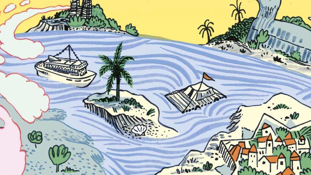 This Land is My Land: A Graphic History of Big Dreams, Micronations, and Other Self-Made States, by Andrew Warner and Sofie Louise Dam