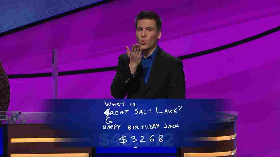 James Holzhauer's first win on Jeopardy!