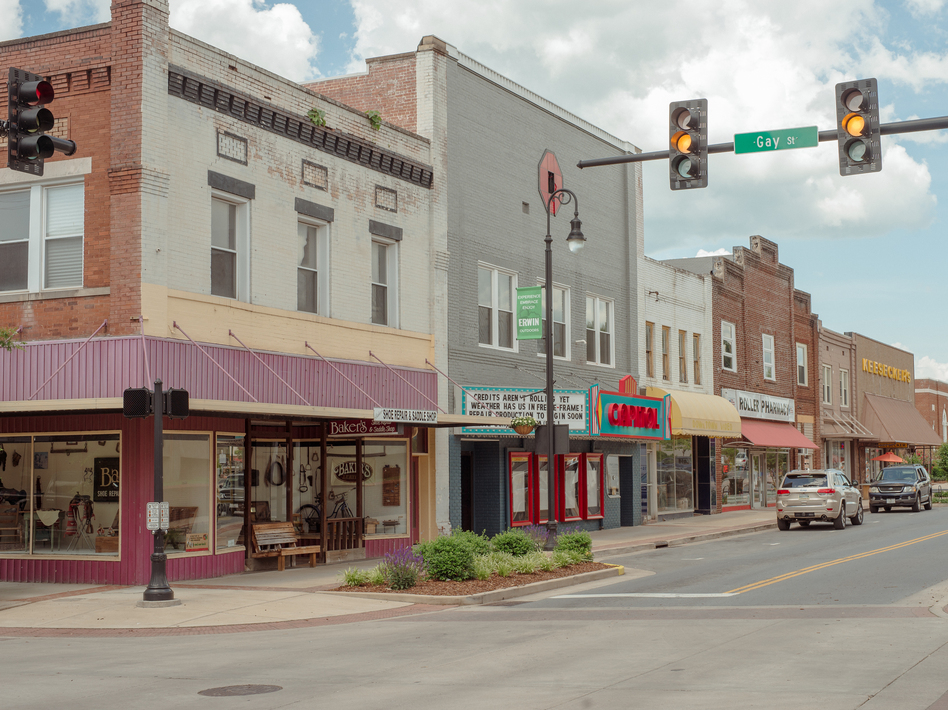 The town of Erwin was the site of the now famous hanging of Mary the elephant in 1916.