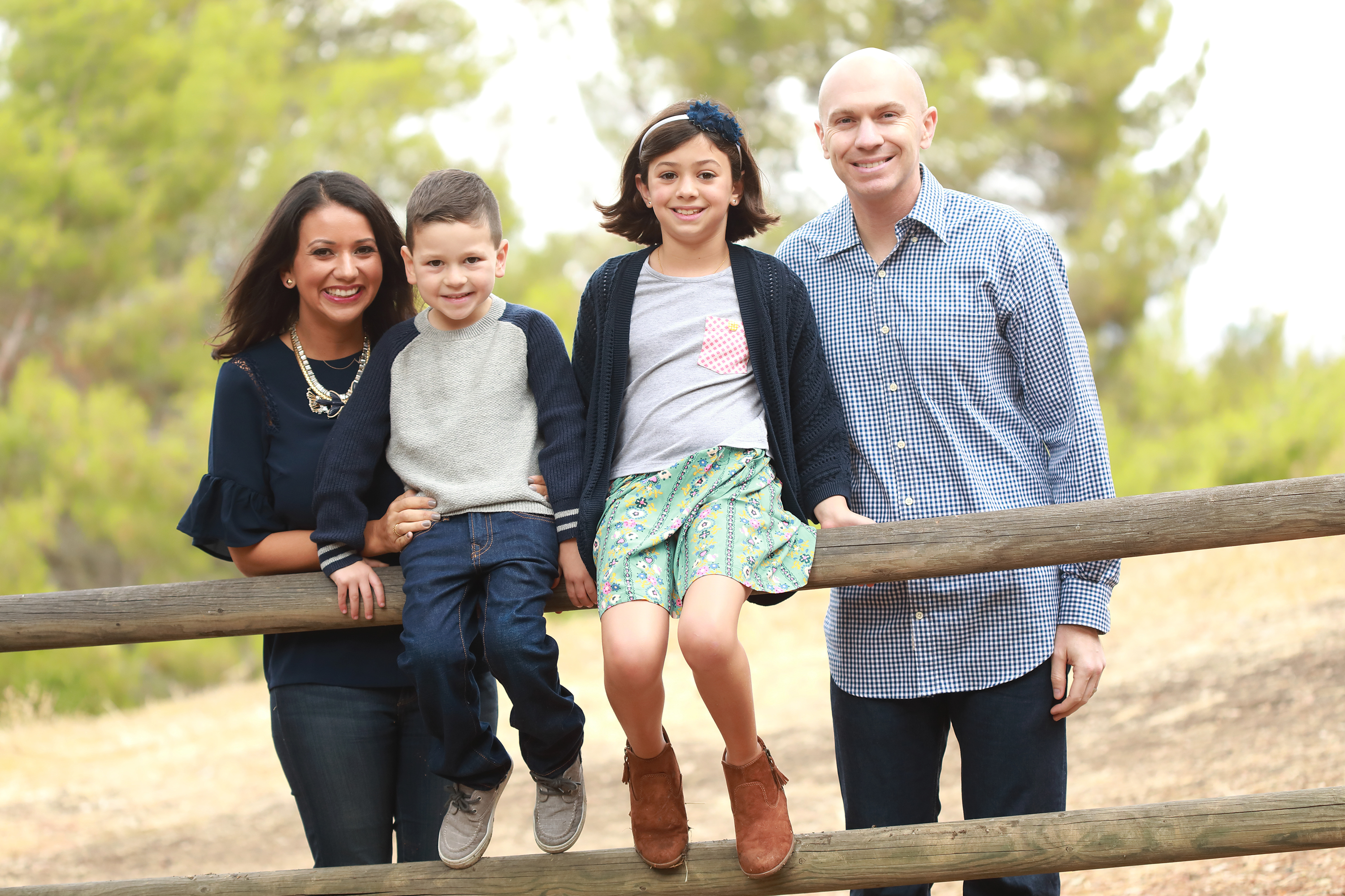 Gaby Gemetti decided to leave the workforce after having her second child. In March she started a &quot;returnship,&quot; a new type of program to recruit and retrain women like her who are looking to resume their careers. Here, Gaby and John Gemetti are seen with their children, Carlo and Gianna. (Courtesy of Shannon Wight Photography)