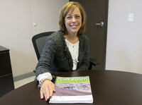 Denise Brinley is executive director at the Pennsylvania Governor's Office of Energy. The state produces "playbooks" to highlight ways old coal power plant sites could be redeveloped.