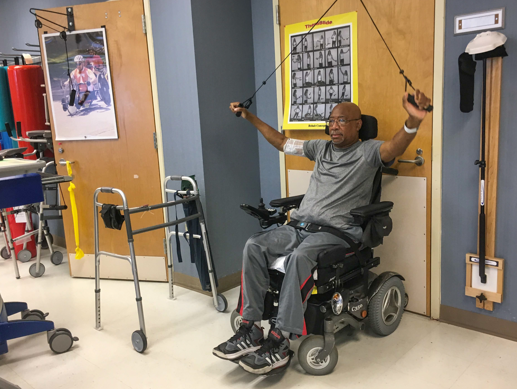 About two years ago, Alphonso Evans went to the hospital for what he thought was just another bladder infection and ended up in intensive care. In an effort to combat antibiotic-resistant superbugs, scientists have created &quot;living antibiotics&quot; made of viruses that have been genetically modified using the gene-editing tool CRISPR. (Rob Stein/NPR)