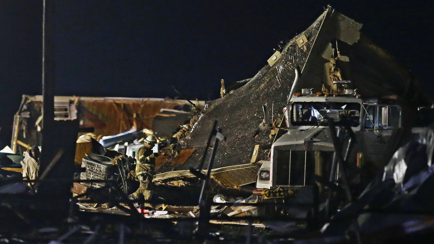 Likely Tornado Kills At Least 2 In Oklahoma : NPR