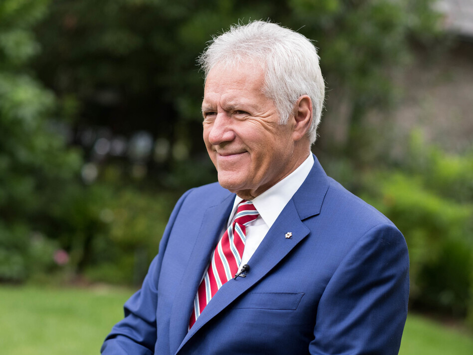 Alex Trebek said in an interview with <em>People</em> magazine that his stage 4 pancreatic cancer is in "near remission." (Emma McIntyre/Getty Images)