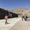 Privately Funded Border Wall Near Completion In New Mexico