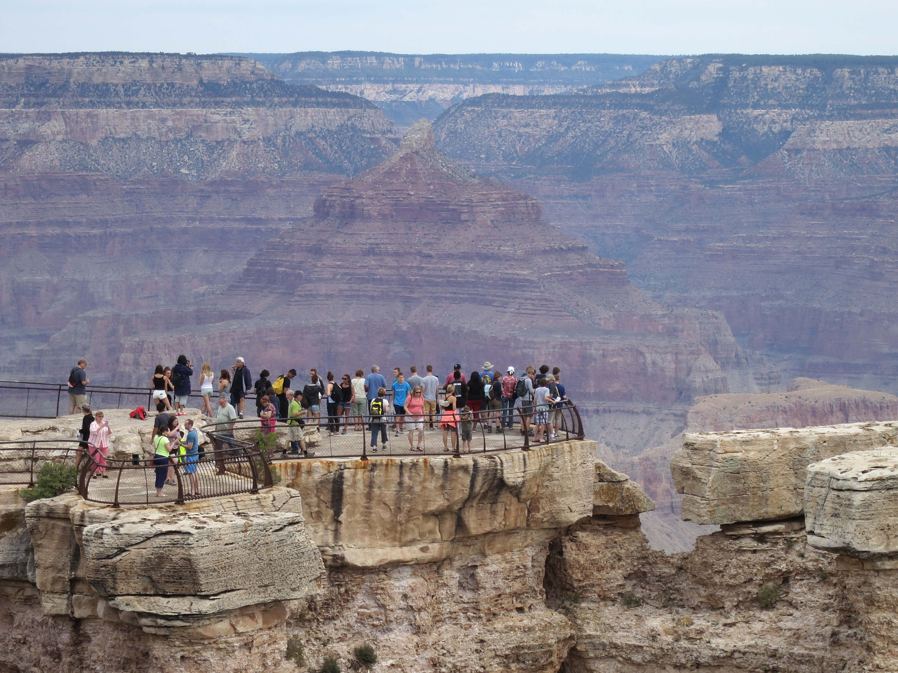 Grand Canyon officials don't keep track of visitors by country of residence, but Mandarin-language brochures are the most in demand there. The Arizona Office of Tourism estimates that in 2018, the number of Chinese visitors to the state dipped 3.7%, after nearly quadrupling from 2010 to 2017. (Getty Images)