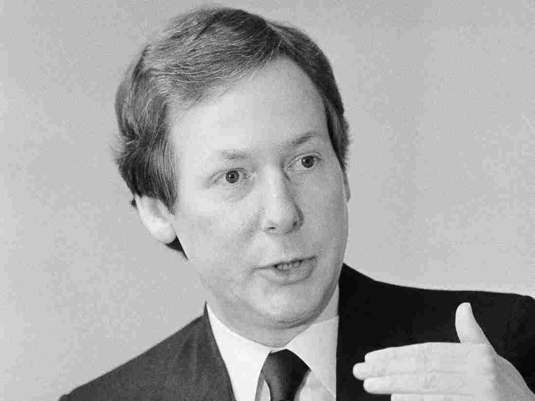 Jefferson County Judge Mitch McConnell declares his candidacy for the Republican nomination for the U.S. Senate during a press conference in Covington, Kentucky, Jan. 17, 1984.