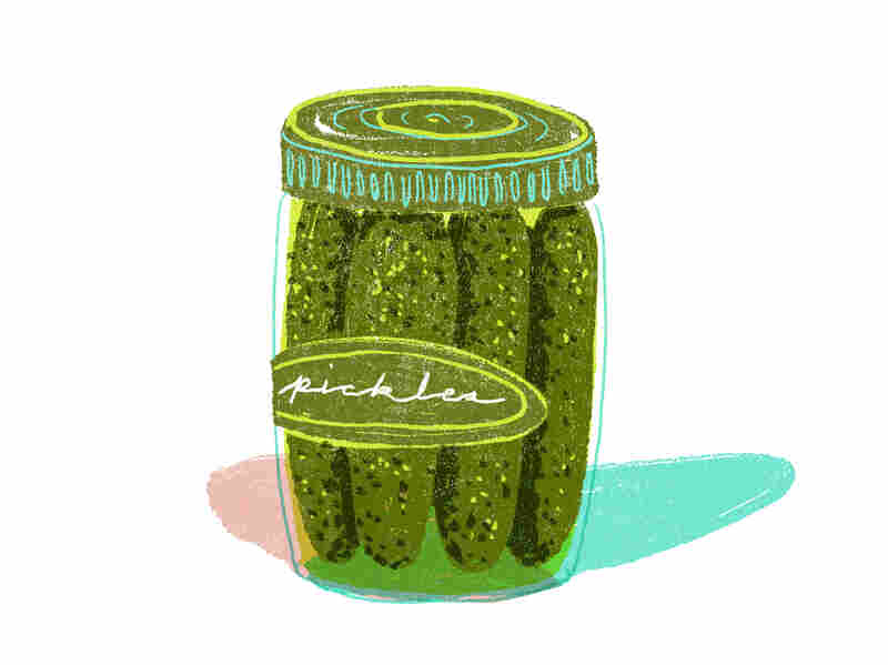 Pickles ... the best snack, ever?