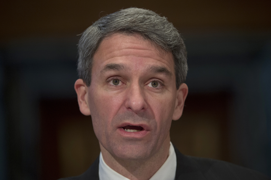 Ken Cuccinelli, seen here in 2016, was named on Monday as acting head of U.S. Citizenship and Immigration Services, which is charged with adjudicating requests for citizenship, green cards and visas. (Molly Riley/AP)