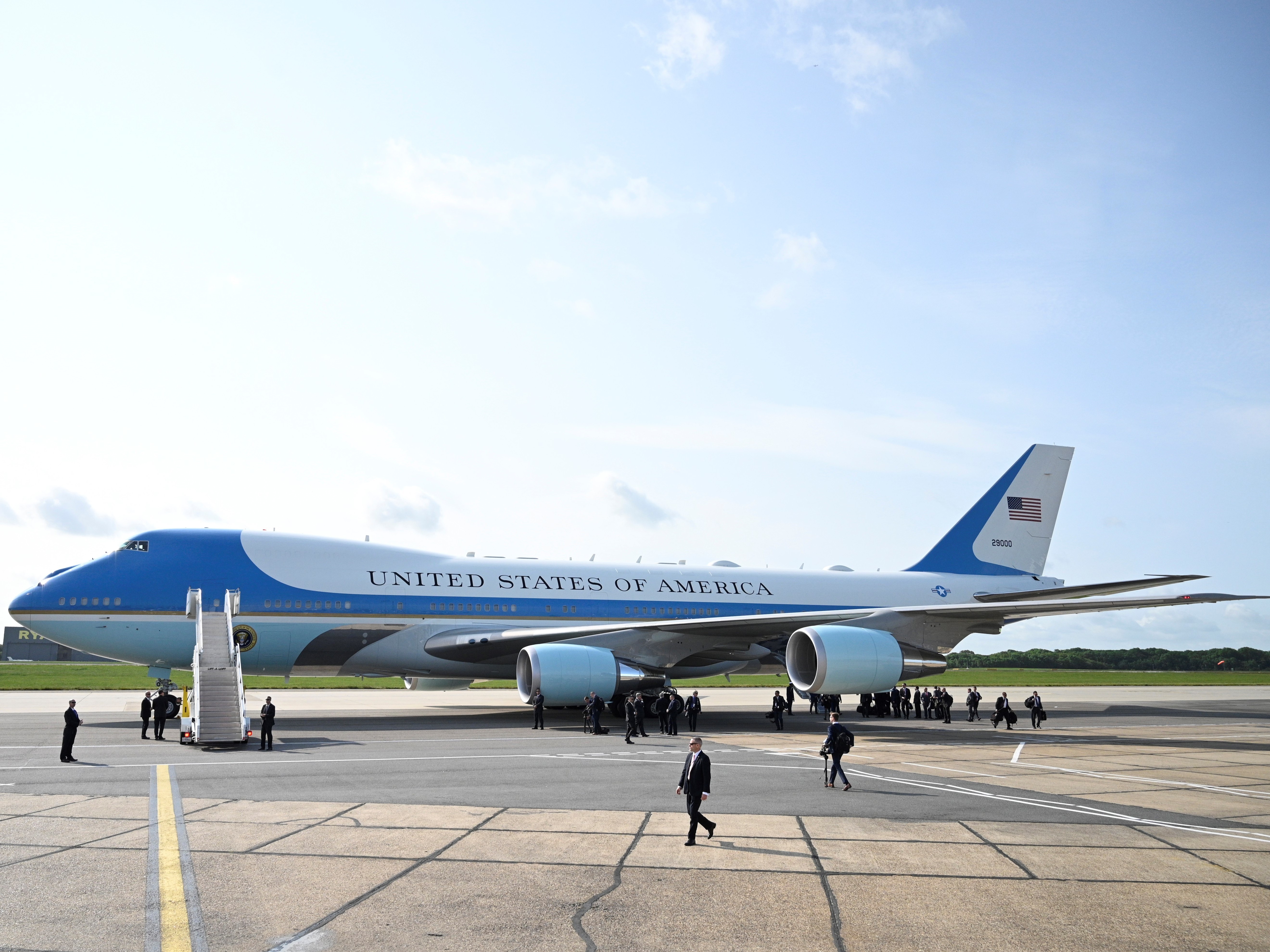 Democrat Blocks Trump s Plans To Repaint Air Force One NPR