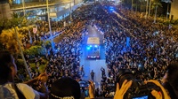 Hong Kong anti-extradition law protest on June 16, 2019.