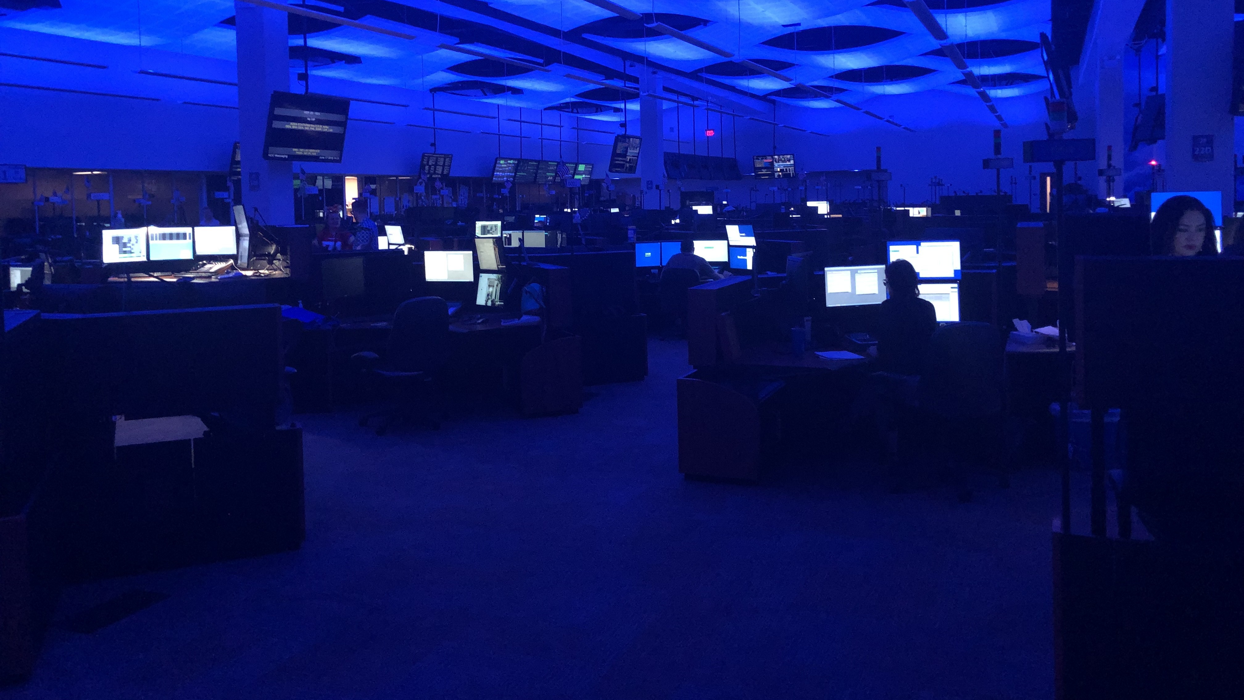 Southwest Airlines Network Operations Center is the heart and mind of the largest domestic carrier in the country, with a 4,000-flight dance card every day. (NPR)