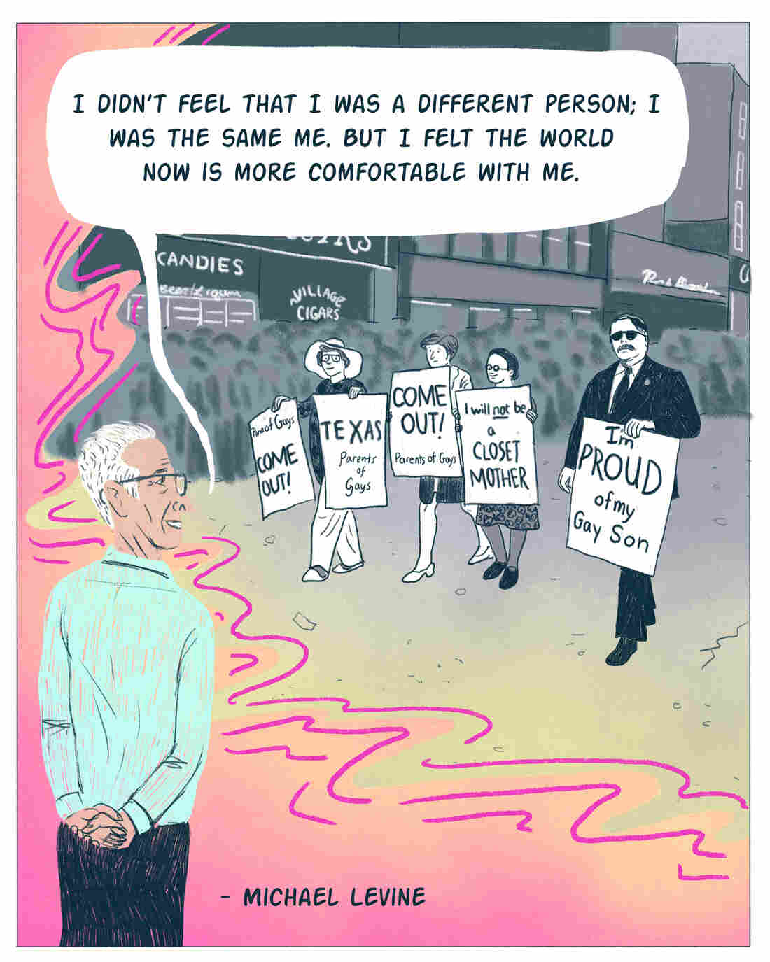Stonewall attendee Michael Levine looks back on what changed after the event.