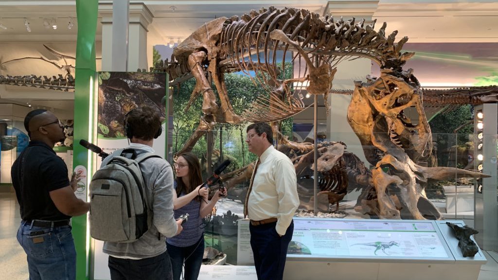 Dinosaurs Come Back To Life At The Smithsonian NPR