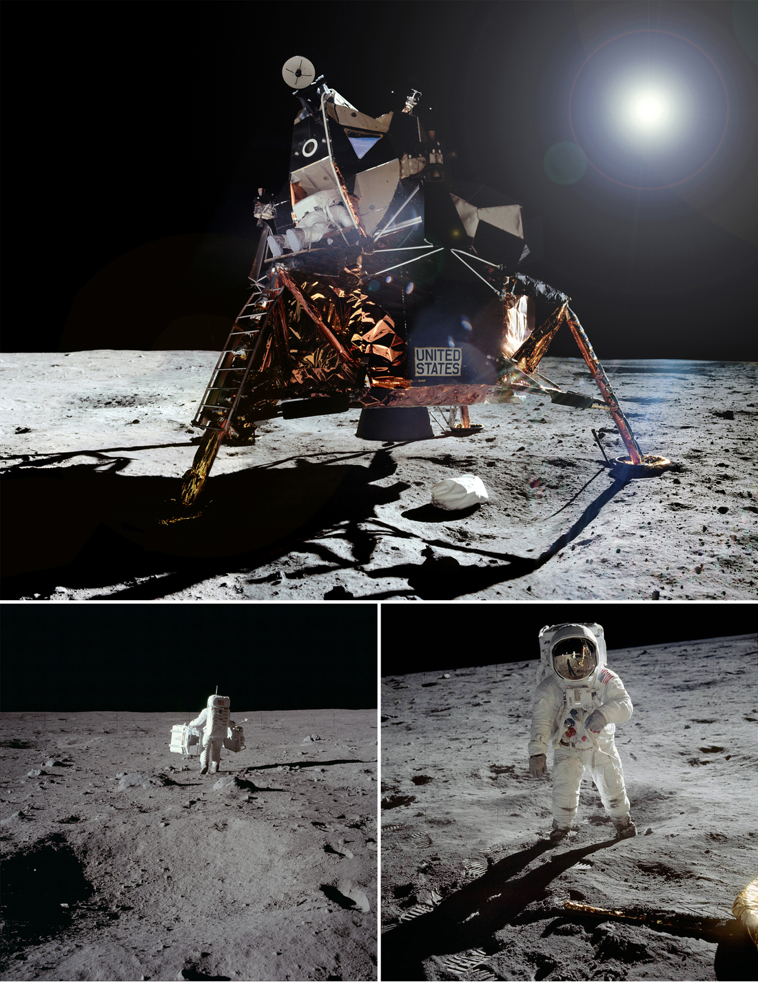 5 Astronauts Reflect On Photos From Apollo 11 : NPR