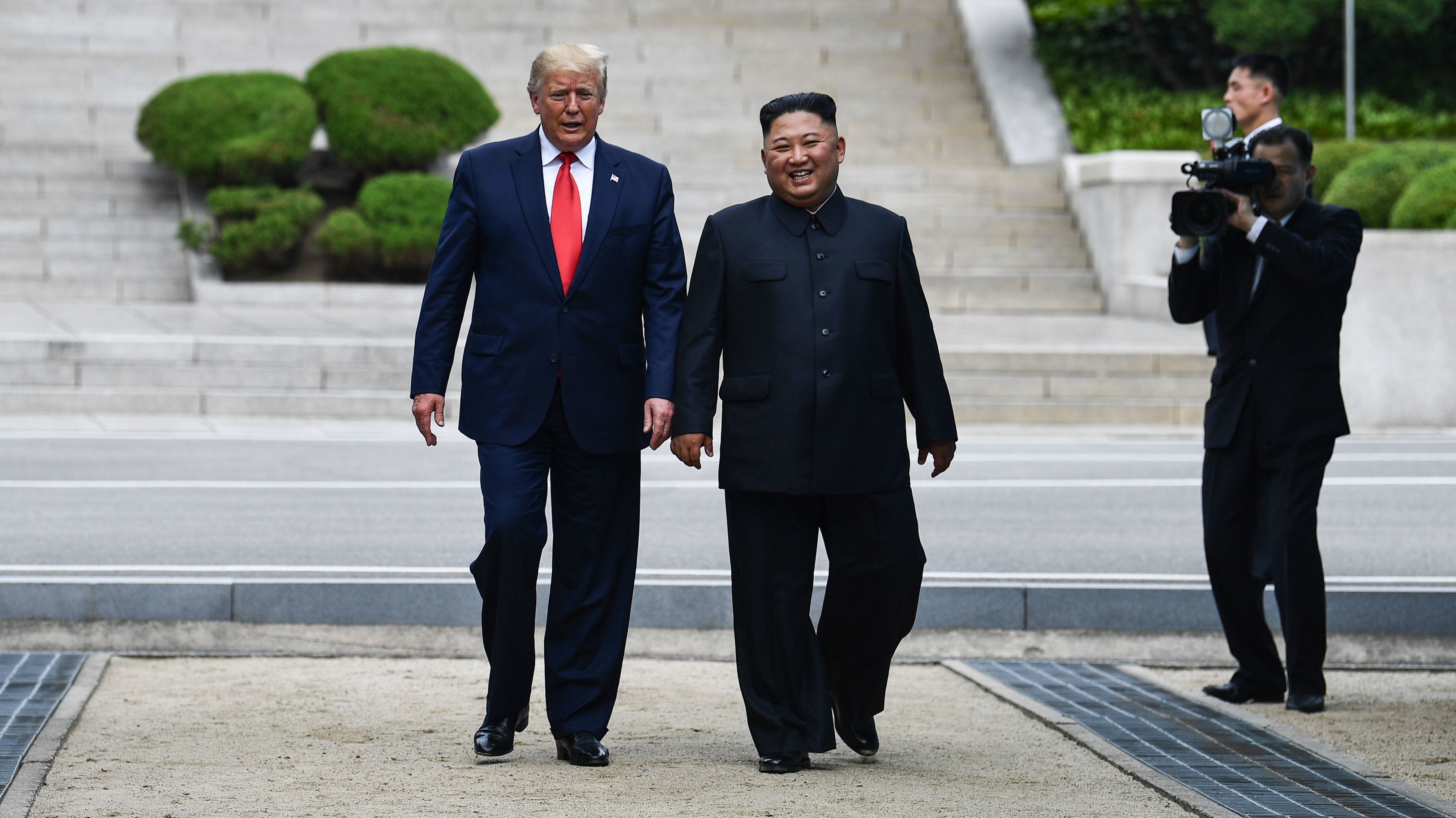 Trump Meets Kim Jong Un Steps Foot Inside North Korea Npr 4652