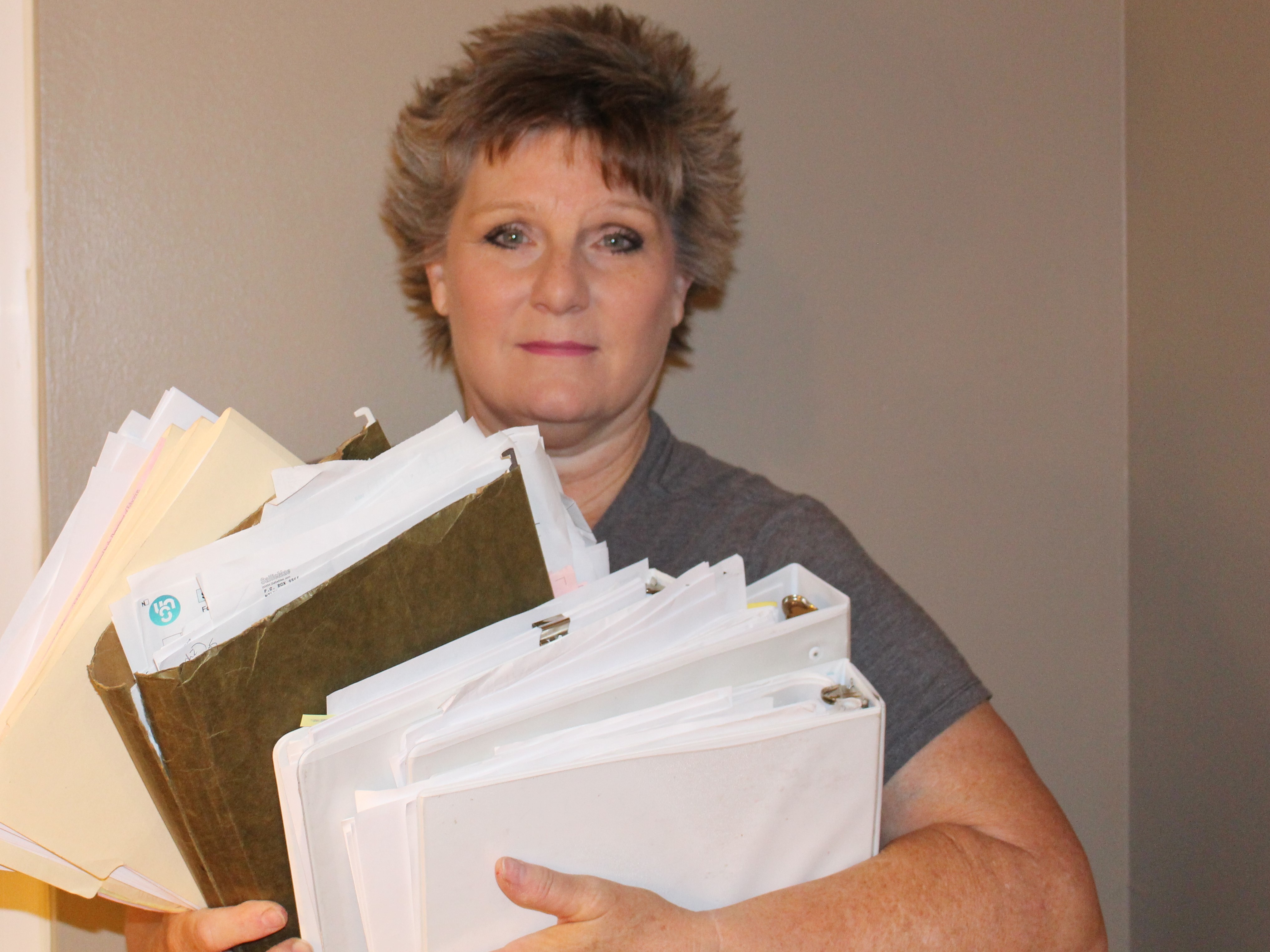 Debbie Baker, who taught in public schools near Tulsa, Okla., had nearly $76,000 in student loans that she thought would be forgiven but weren't. She was told she didn't qualify because she had the wrong type of loan. (Courtesy of Kelly Baker)