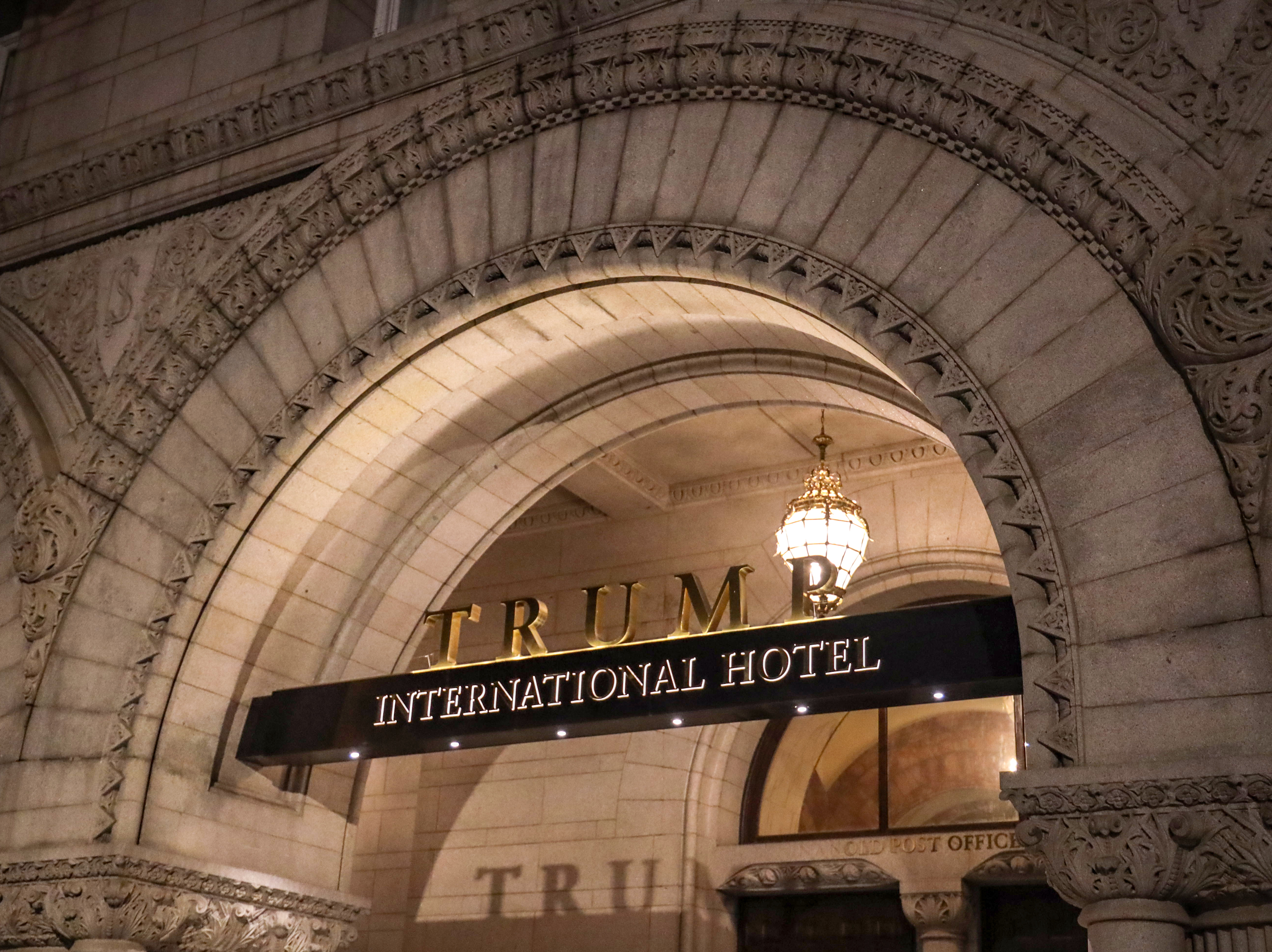 A three-judge panel ordered the dismissal of a lawsuit that argued President Trump was violating the emoluments clauses of the Constitution through his business empire. (Getty Images)