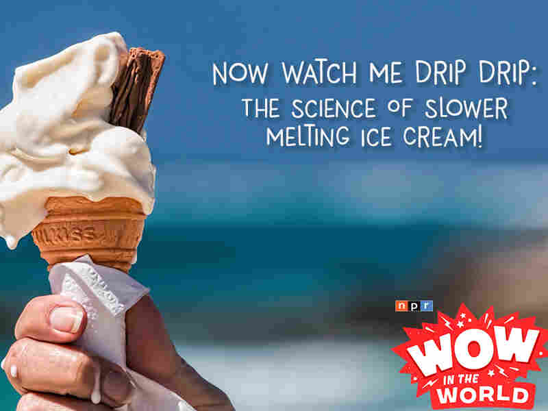 I scream, you scream, we all scream for ice cream! But what's up with all the melting on hot summer day