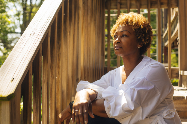 Alexis Conell battled end-stage renal disease for years before receiving her kidney transplant in 2012. Paying for the drugs needed to keep her kidneys healthy is a struggle. (Taylor Glascock for Kaiser Health News)