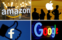 U.S. lawmakers will question lobbyists and officials from Facebook, Google, Amazon and Apple on an array of issues.