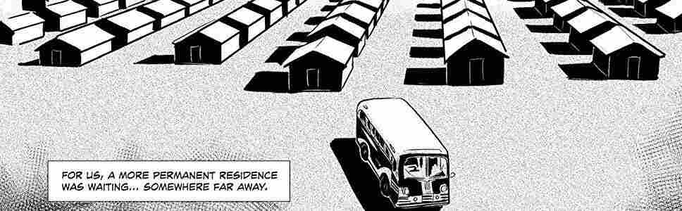 An image from They Called Us Enemy, by George Takei.