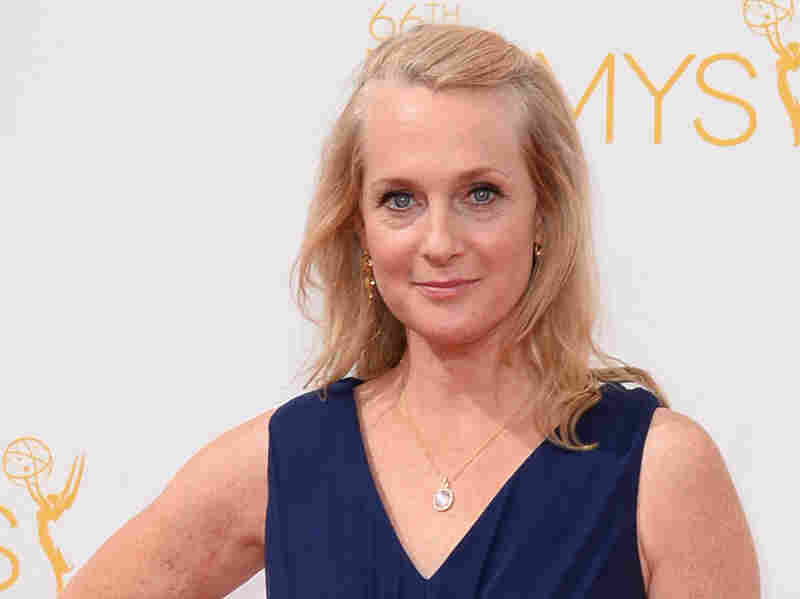 Piper Kerman arrives at the 66th Annual Primetime Emmy Awards at on Aug. 25, 2014, in Los Angeles.